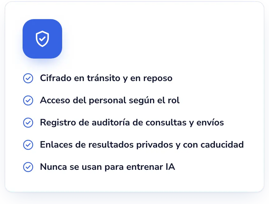 Lab Desk: Diseñado pensando en la seguridad desde el primer día.