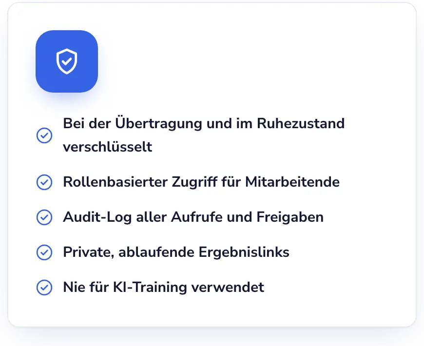 Lab Desk: Von Anfang an auf Sicherheit ausgelegt.
